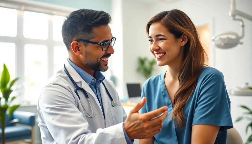 Evaluate braces Myrtle Beach options with a caring orthodontist in a modern clinic setting.